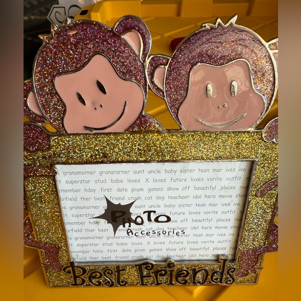 Monkey Themed Best Friends Photo Frame - Picture 3 of 6